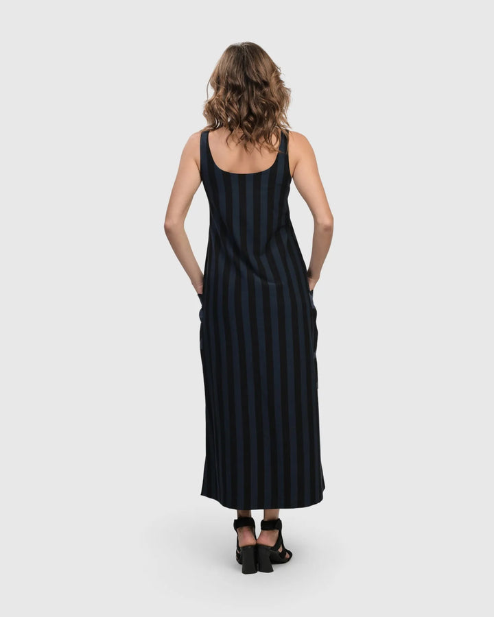 Urban Maxi Tank Dress, Navy
