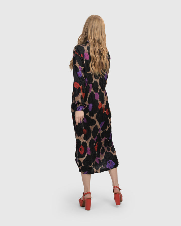 Cosmopolitan Shirt Dress, Violet