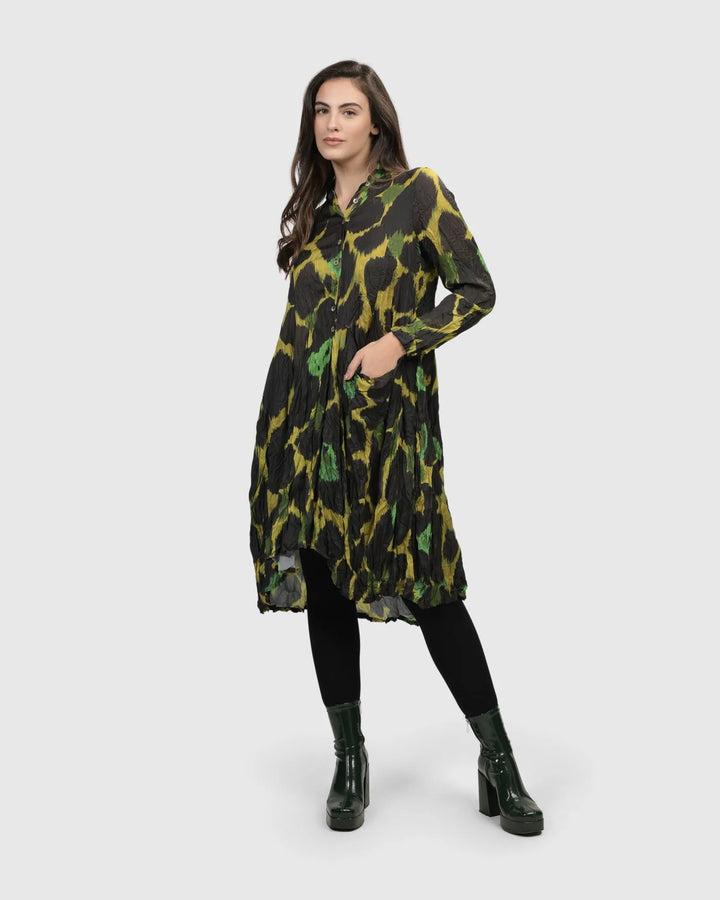 Olive Martini Wonderful Dress, Emerald