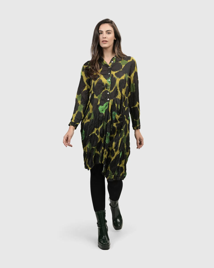 Olive Martini Wonderful Dress, Emerald