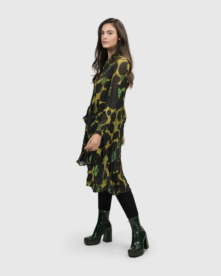 Olive Martini Wonderful Dress, Emerald
