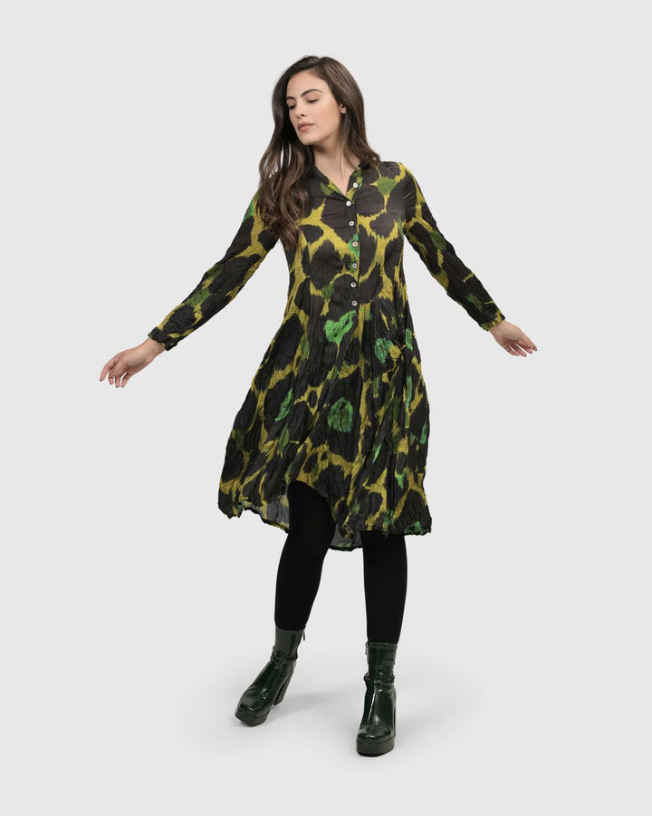Olive Martini Wonderful Dress, Emerald