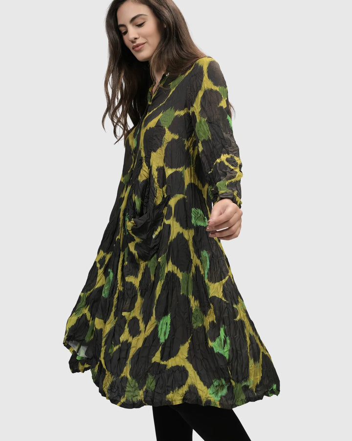 Olive Martini Wonderful Dress, Emerald
