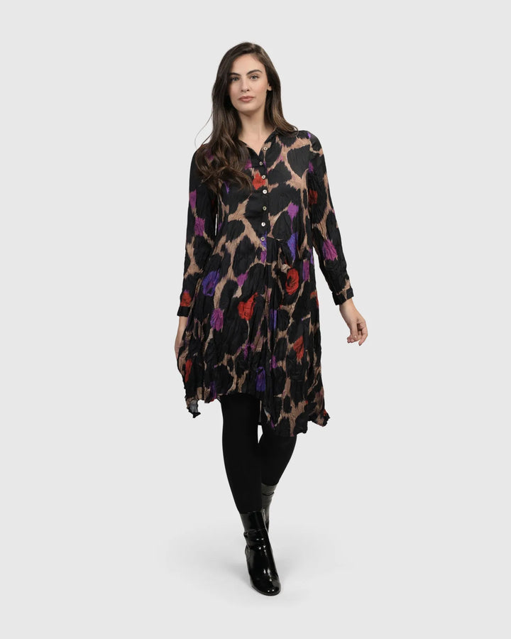 Cosmopolitan Hi-Lo Dress, Violet