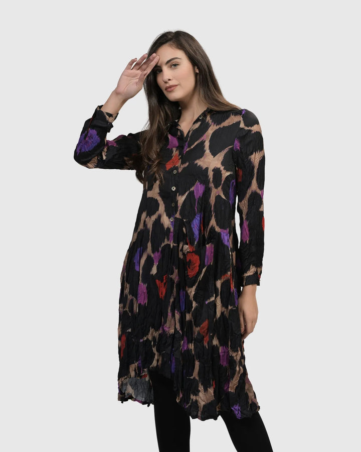 Cosmopolitan Hi-Lo Dress, Violet