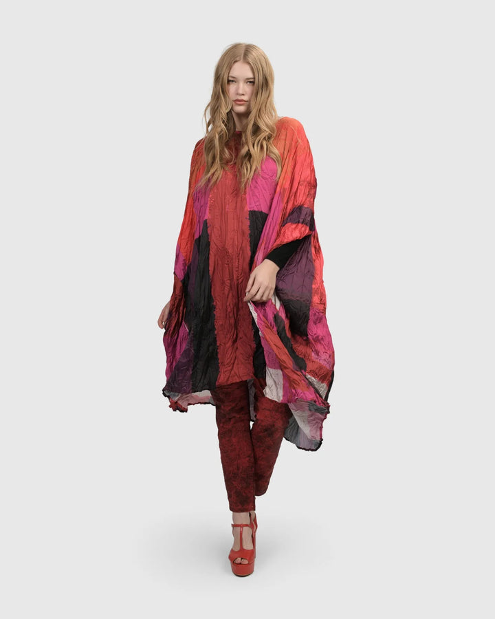 Sunset Strip Muumuu Dress, Magenta