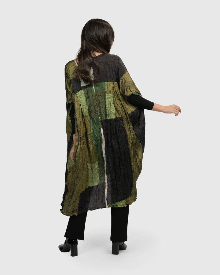 Al Fresco Muumuu Dress, Olive
