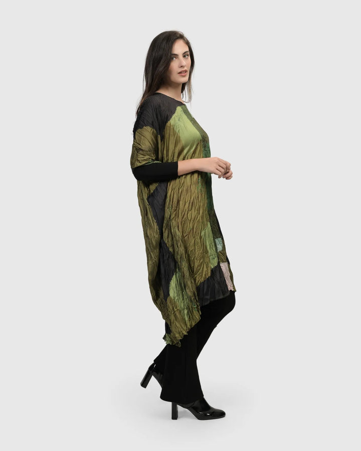 Al Fresco Muumuu Dress, Olive