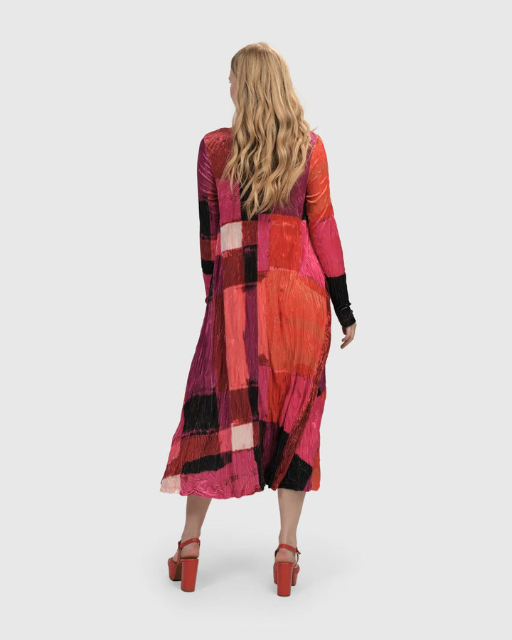 Sunset Strip Maxi Dress, Magenta