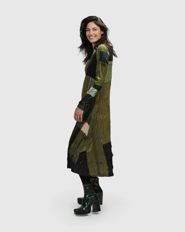 Al Fresco Maxi Dress, Olive