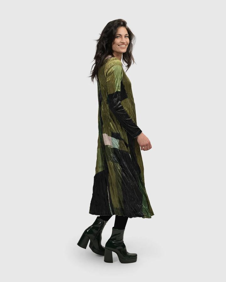Al Fresco Maxi Dress, Olive