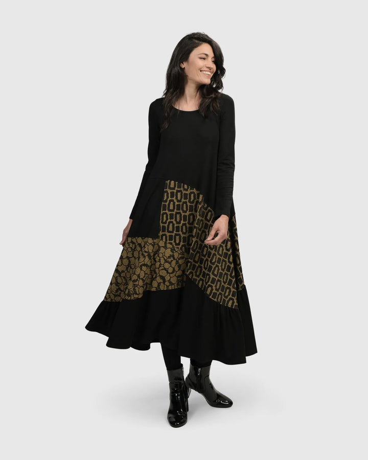 Unstoppable Maxi, Dress, Ochre