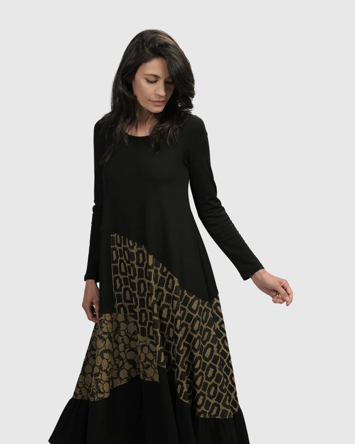 Unstoppable Maxi, Dress, Ochre