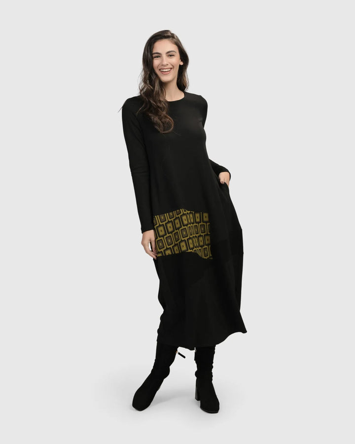 Unstoppable Cocoon Dress, Chartreuse