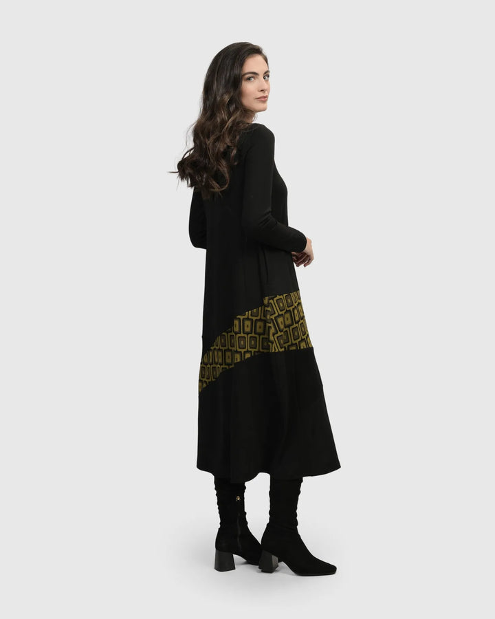Unstoppable Cocoon Dress, Chartreuse