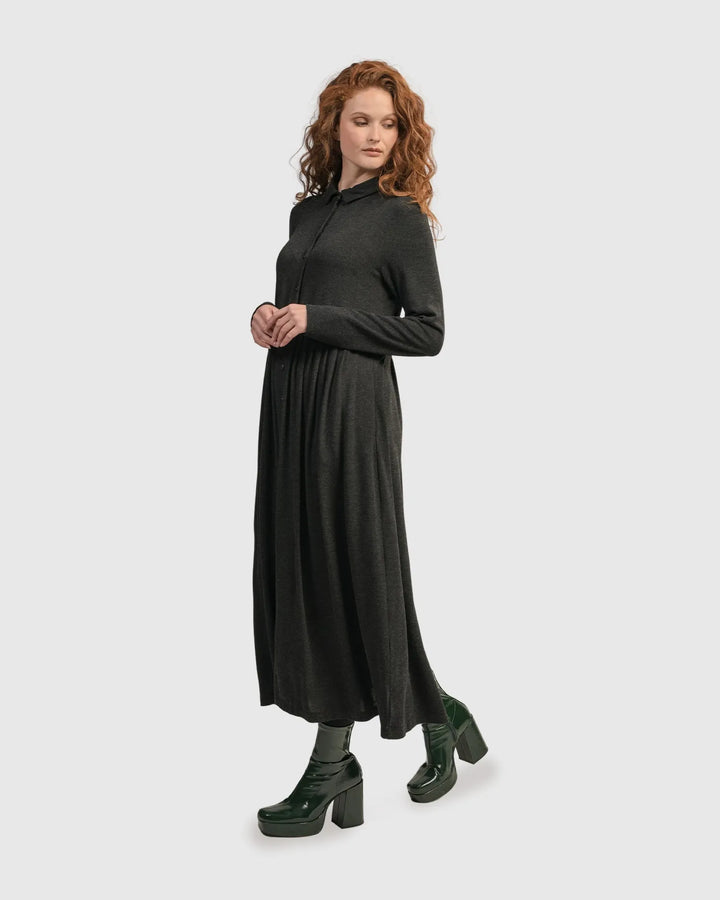 Urban Spice of Life Maxi Dress, Charcoal