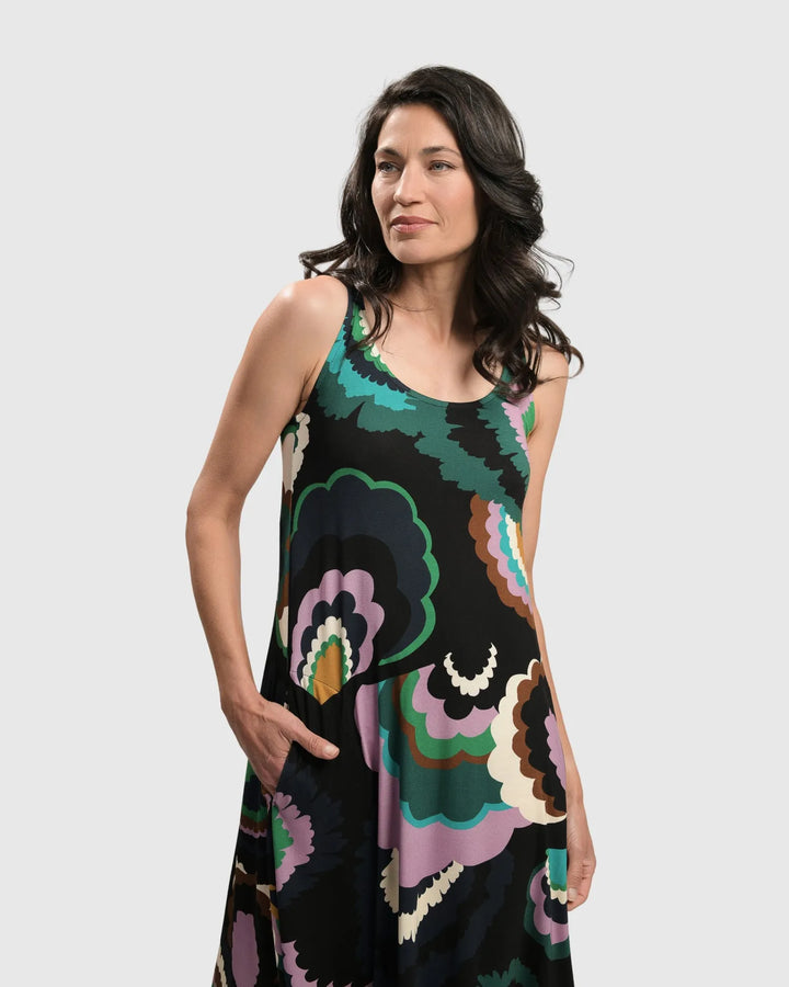 Intermezzo Sleeveless Maxi Dress