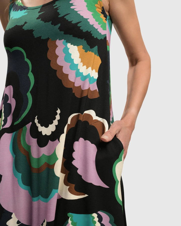 Intermezzo Sleeveless Maxi Dress