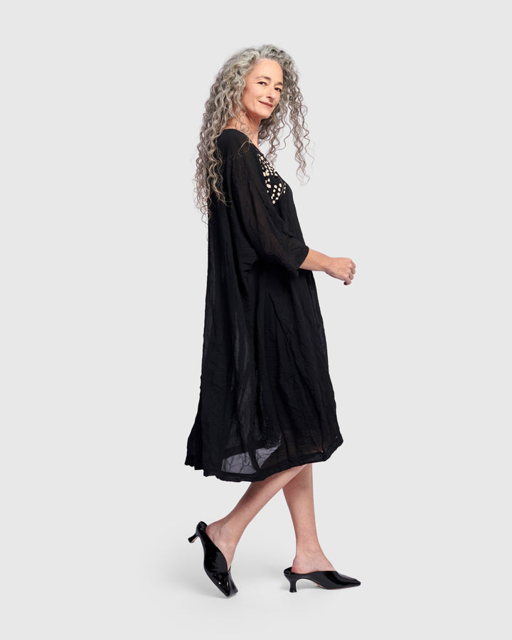 Luxardo Muumuu Dress, Galaxy