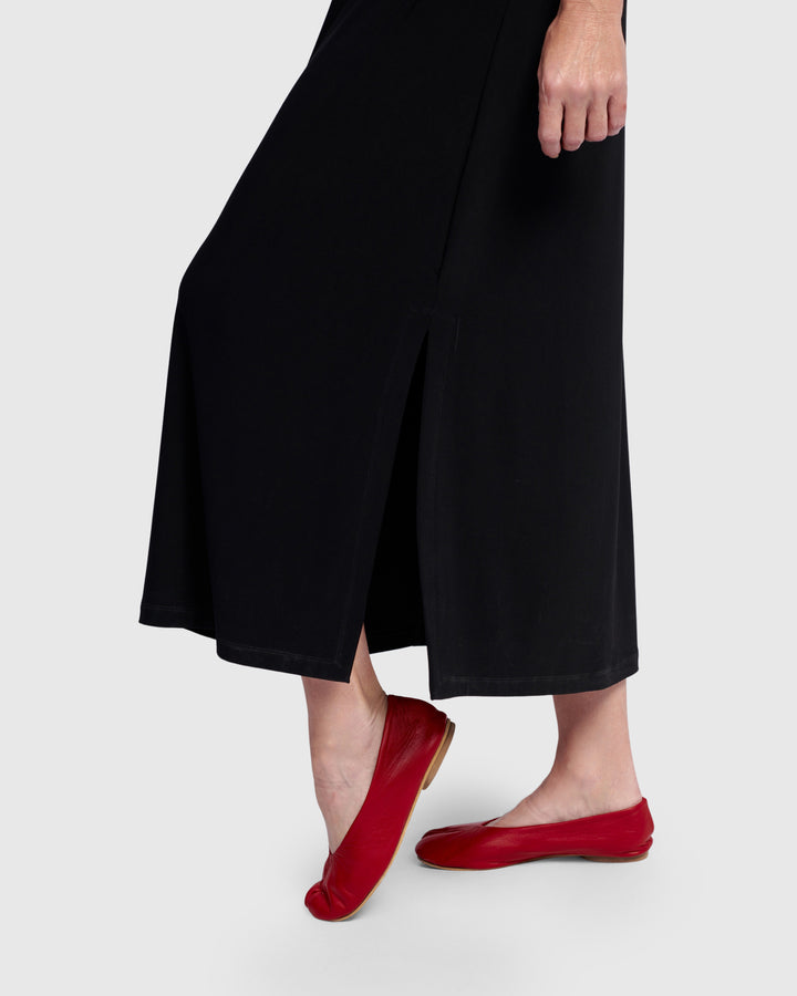 Essential Column Dress, Black