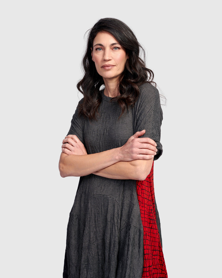 Scarlett T-Shirt Dress, Red