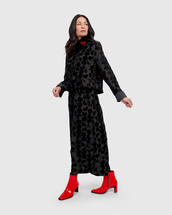 Hematite Wide Leg Pants, Crescent