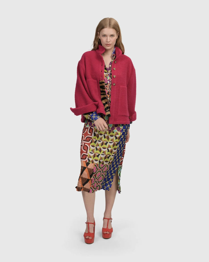 Funkadelic Weekend Jacket, Fushcia