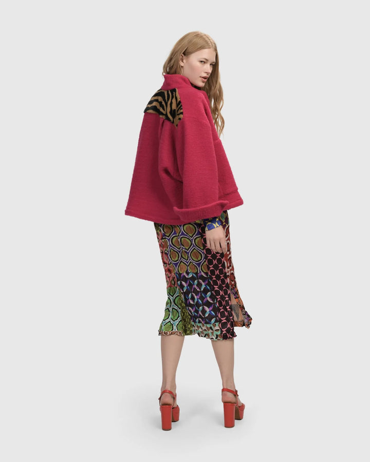 Funkadelic Weekend Jacket, Fushcia