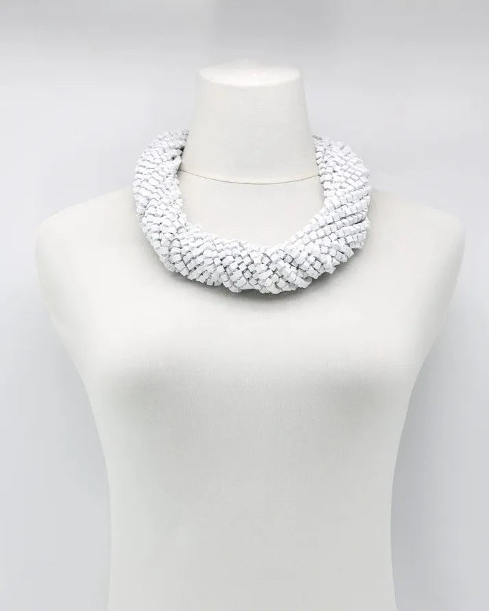 Next Pashmina Necklace, White
