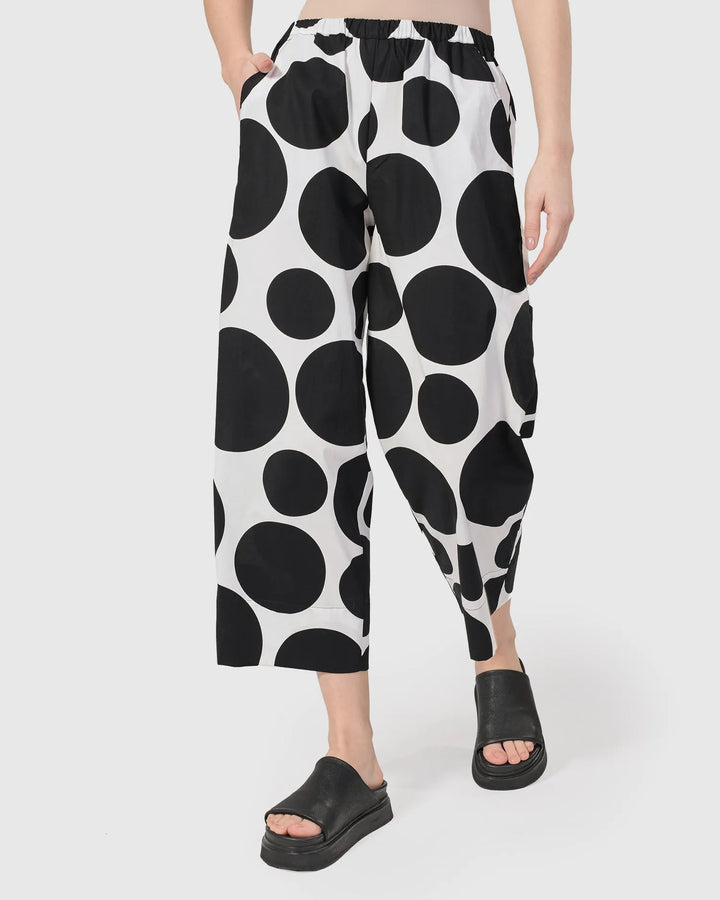 SOLO CROPPED PANTS, BUBBLES