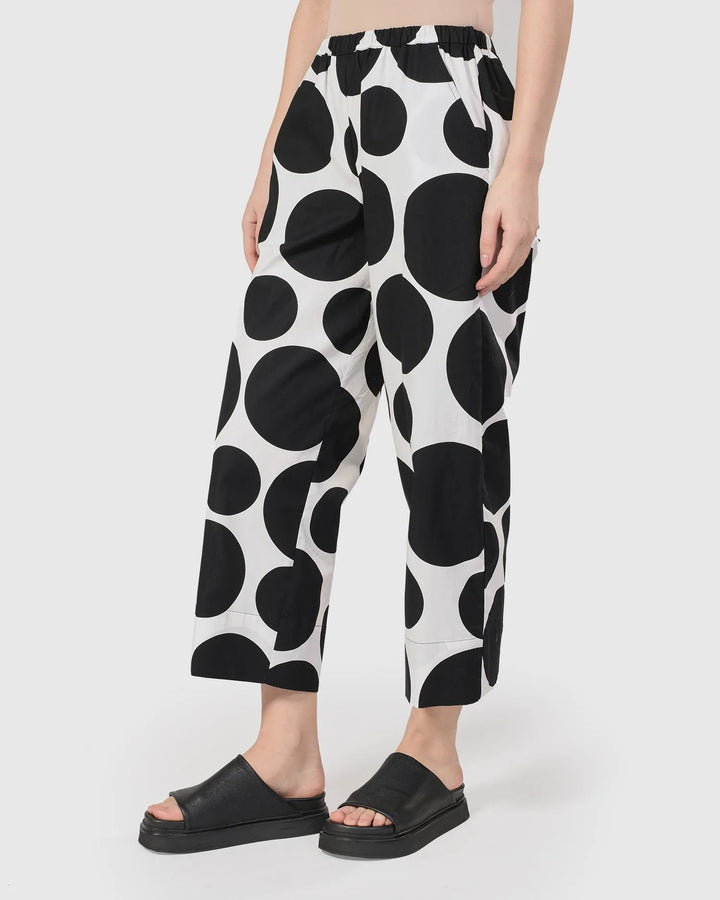 SOLO CROPPED PANTS, BUBBLES