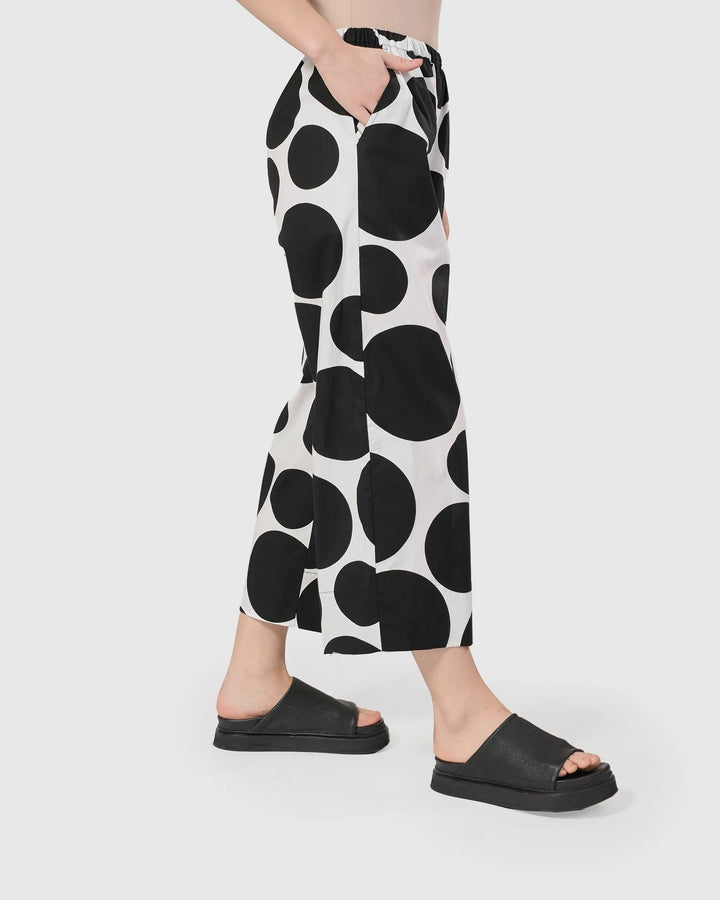 SOLO CROPPED PANTS, BUBBLES
