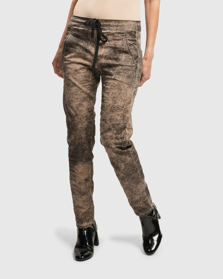 Iconic Stretch Jeans Desires, Sepia