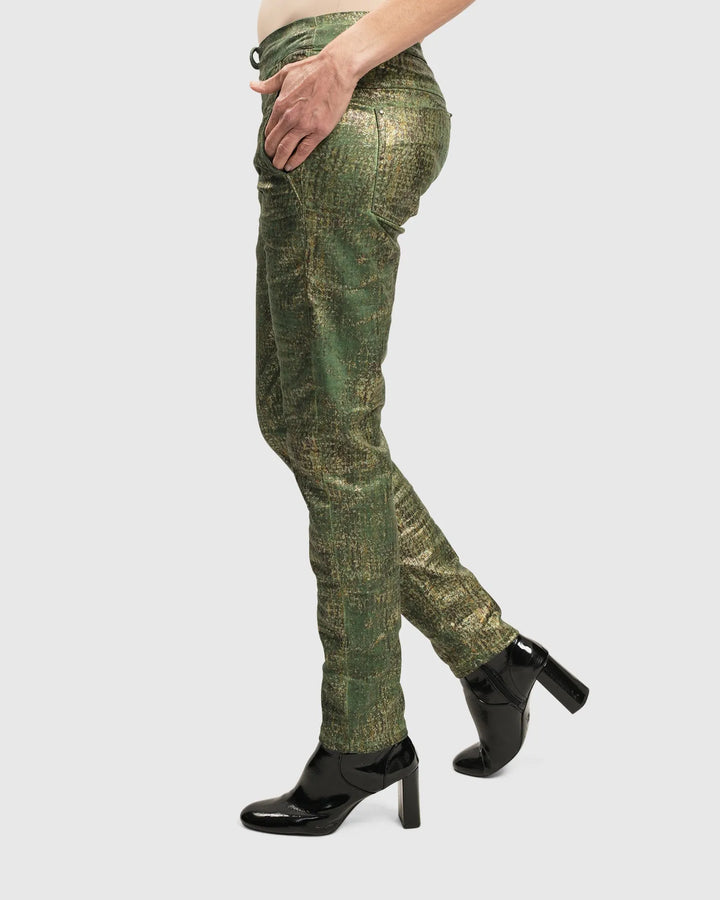 Iconic Stretch Jeans Desires, Green