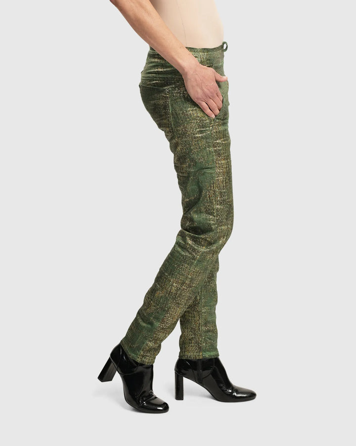 Iconic Stretch Jeans Desires, Green