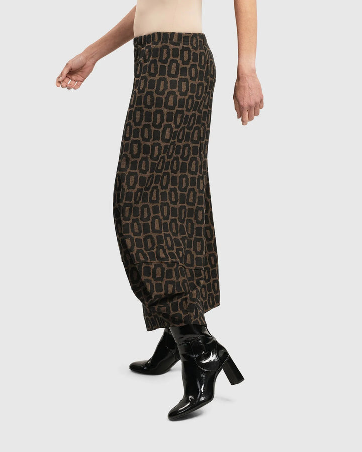 Dynamite Days Punto Pants, Coffee
