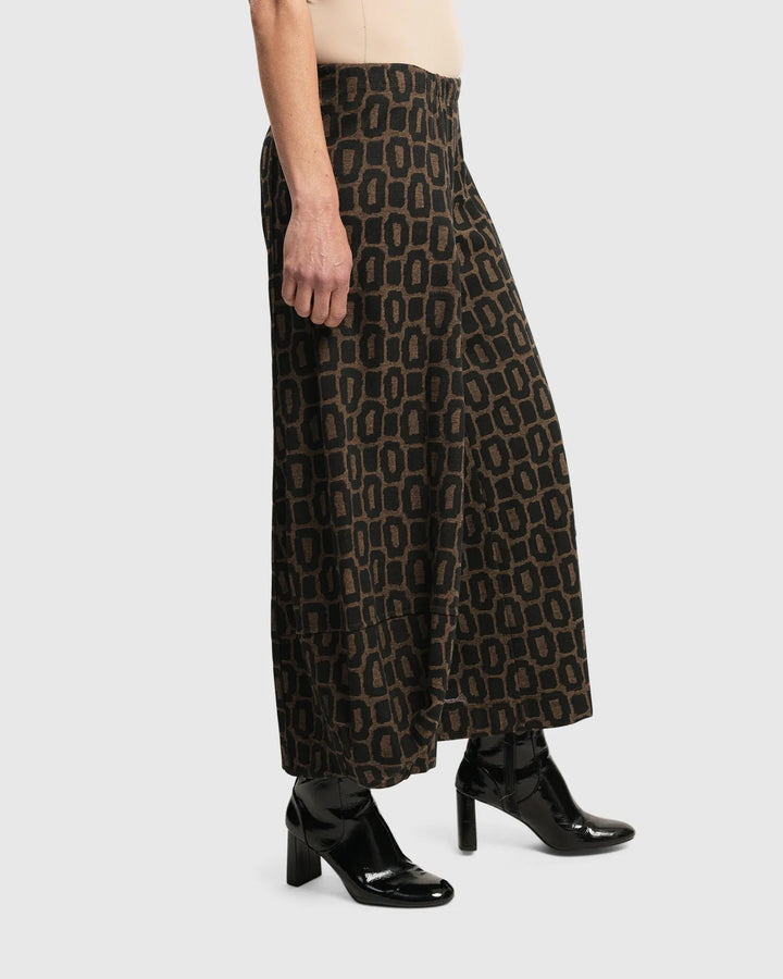 Dynamite Days Punto Pants, Coffee