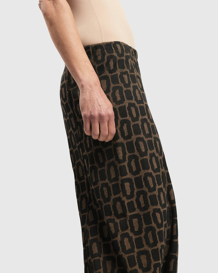 Dynamite Days Punto Pants, Coffee