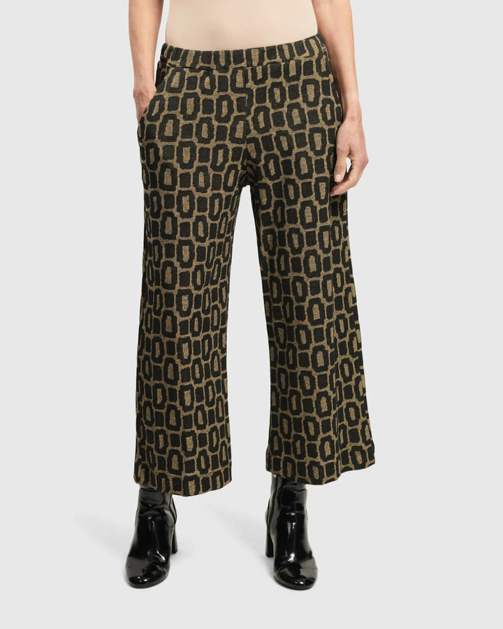 Dynamite Days Straight Leg Pants, Ochre