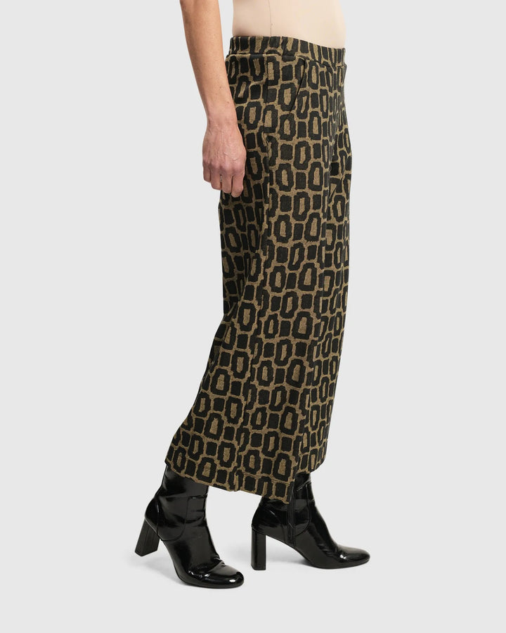Dynamite Days Straight Leg Pants, Ochre