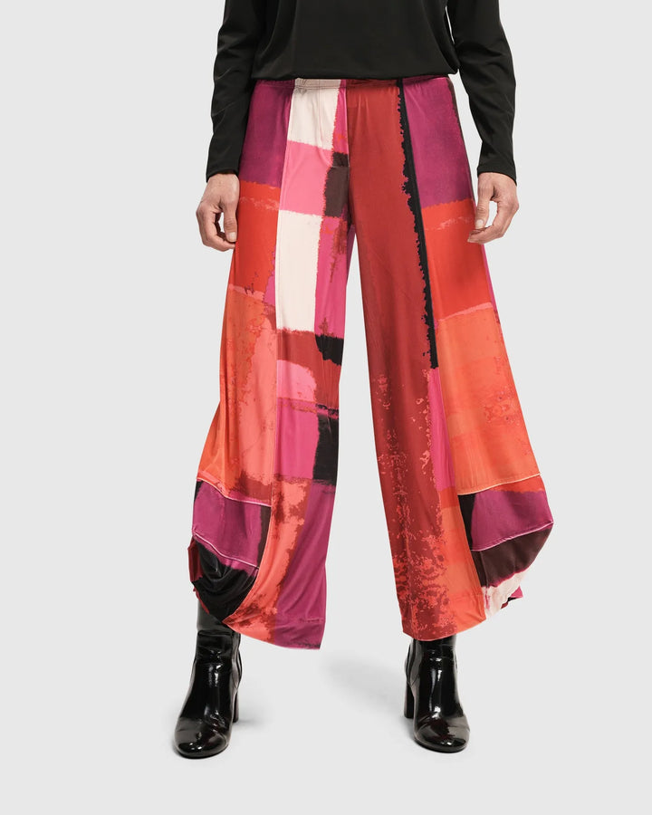 Sunset Strip Punto Pants, Magenta
