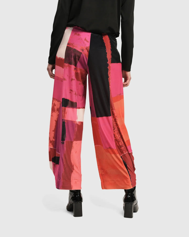 Sunset Strip Punto Pants, Magenta