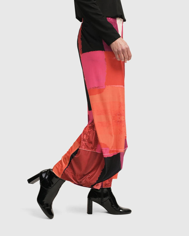 Sunset Strip Punto Pants, Magenta