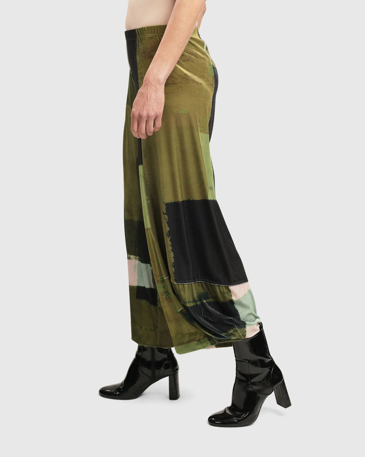 Al Fresco Punto Pants, Olive