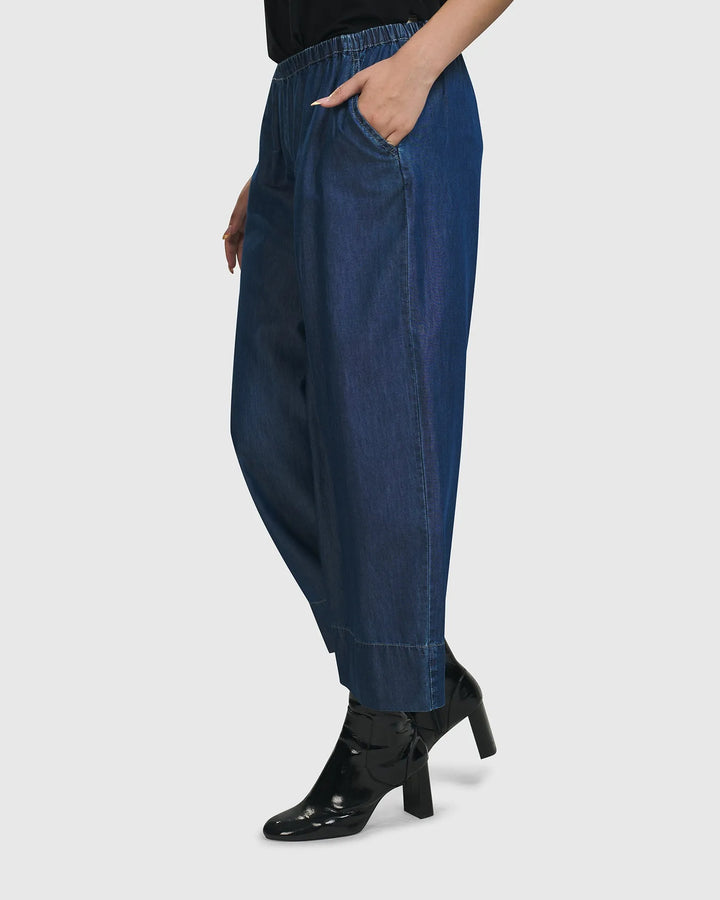 Hestia Pants, Denim