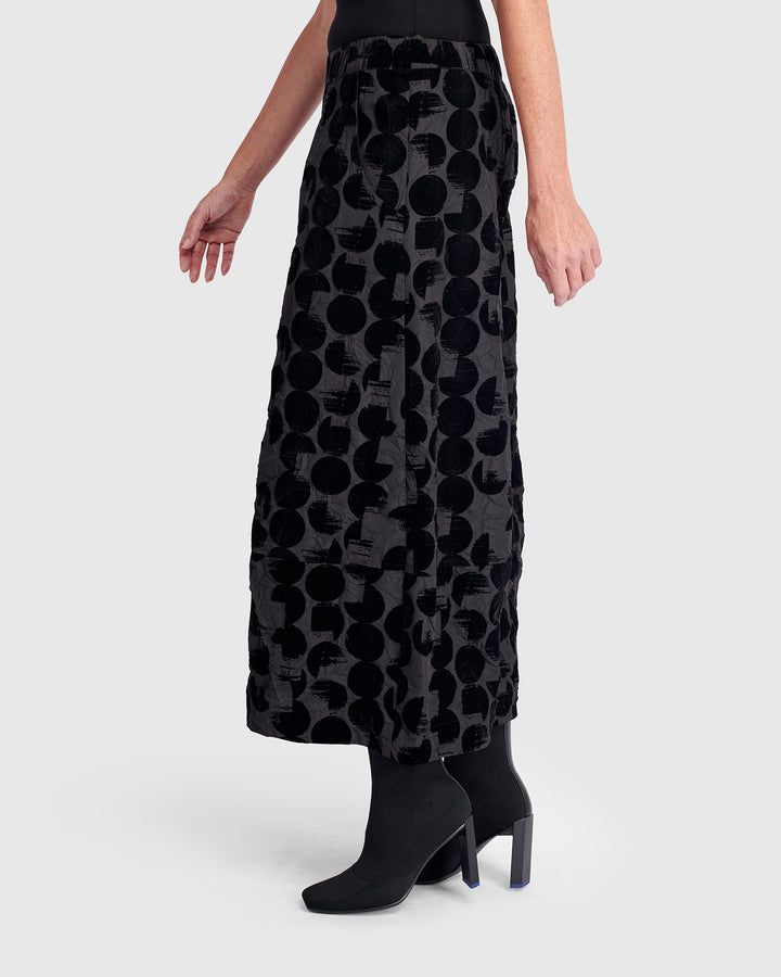 Hematite Wide Leg Pants, Crescent