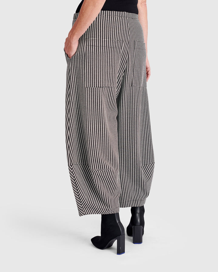 Uptown Lantern Pants, Steel