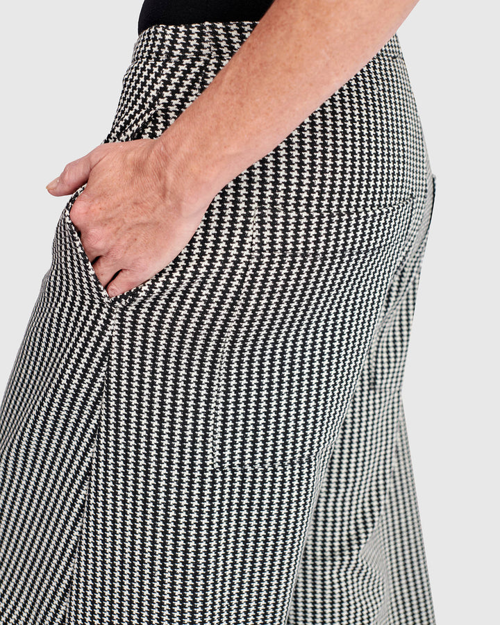 Uptown Lantern Pants, Steel