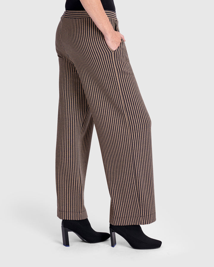 Park Straight Pants, Chocolate