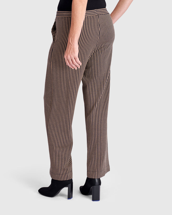 Park Straight Pants, Chocolate